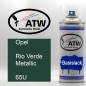 Preview: Opel, Rio Verde Metallic, 65U: 400ml Sprühdose, von ATW Autoteile West.